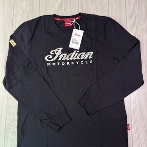 Indian Motorcycle Black Long Sleeve